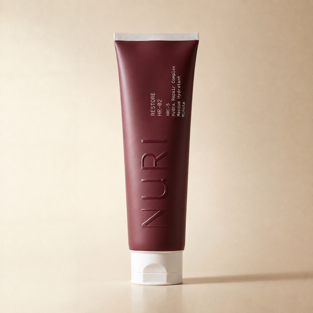 NURI RESTORE, masque reconstruction, tube lie de vin